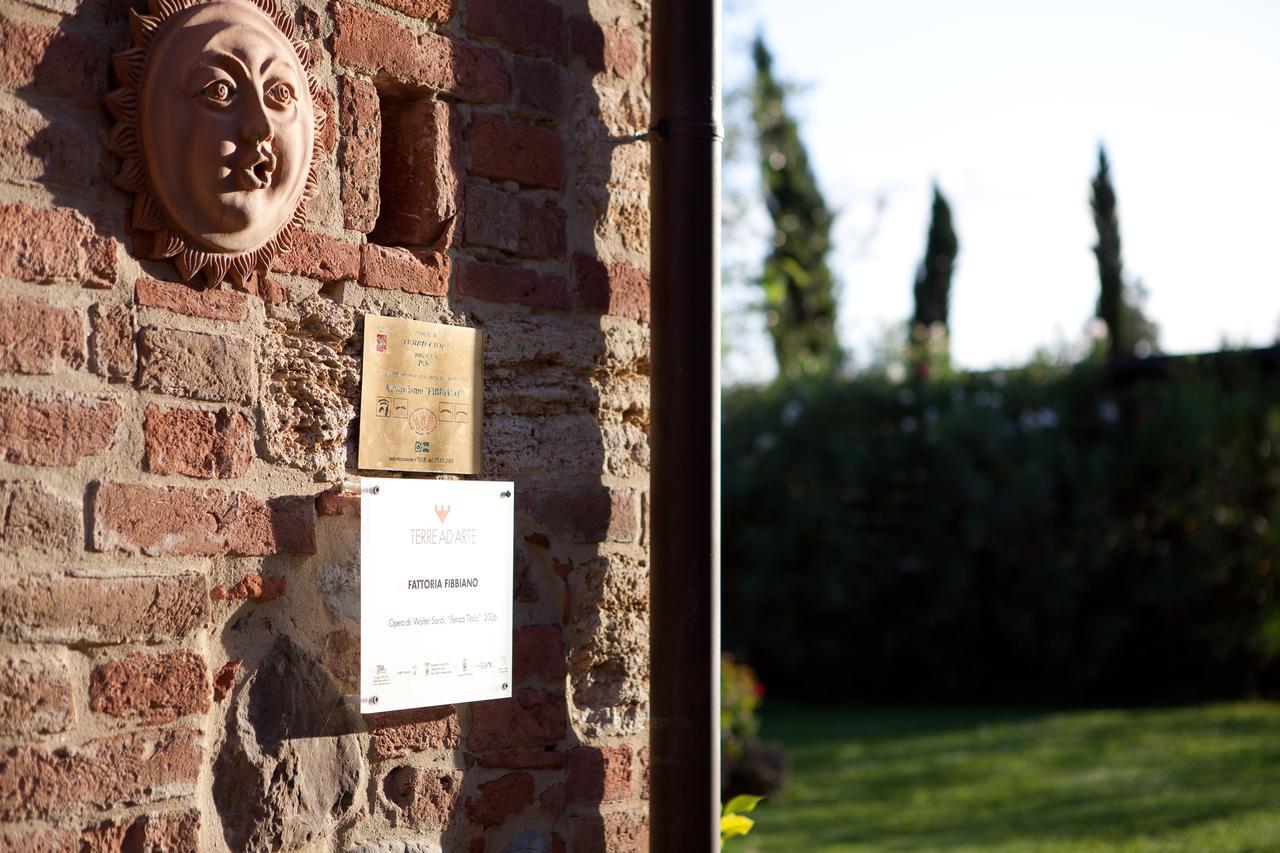 Fattoria Fibbiano Villa Terricciola Bagian luar foto